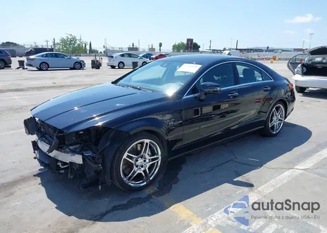 2012 Mercedes-Benz Cls 63 Amg из США, поврежденный, VIN WDDLJ7EB7CA033353